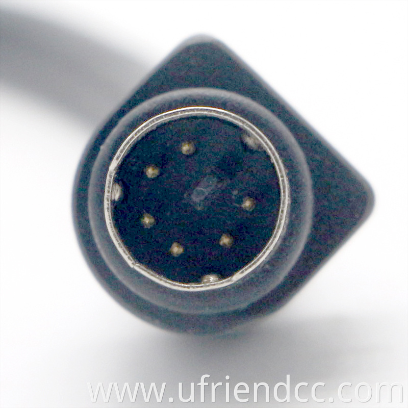 Custom Shiled Male To Male Female 5 6 8 9 10 Mini Pin Din Extension Cable